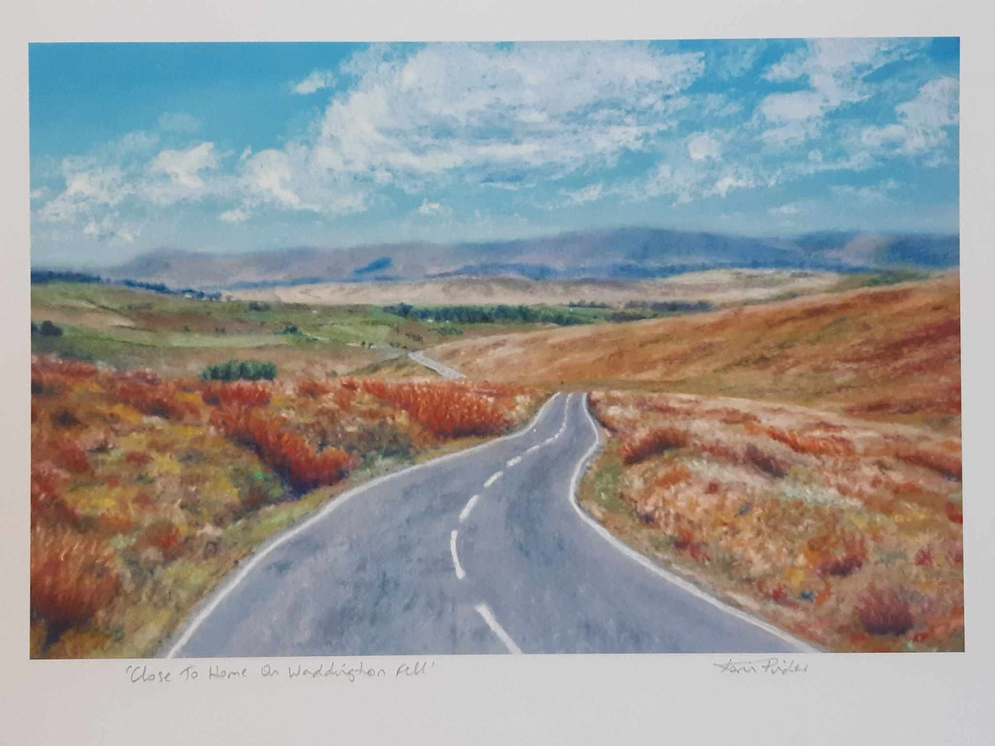 Close To Home On Waddington Fell, Lancashire Wall Art Print