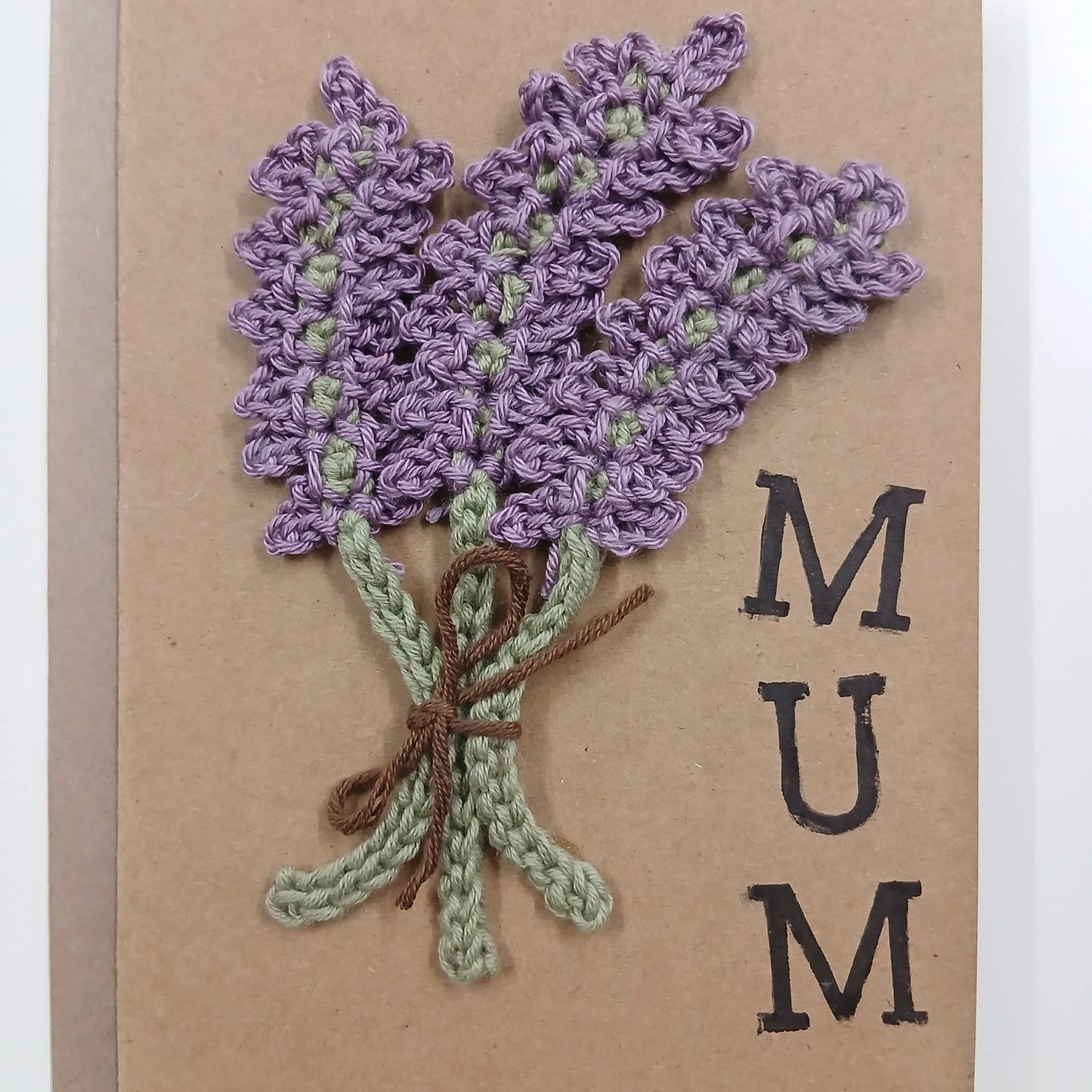 Mum Crochet Greeting Card - HookWytch