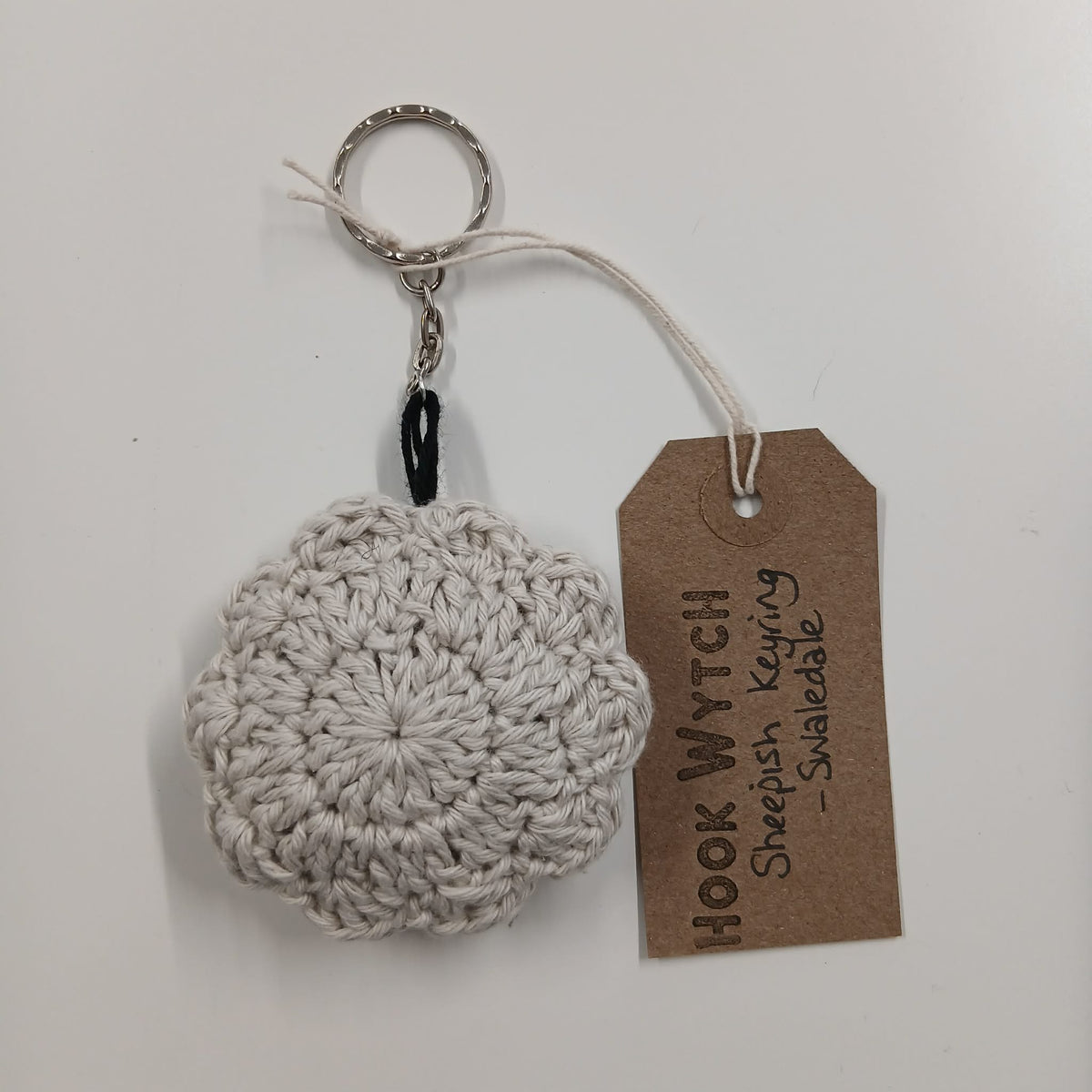 Sheepish Keyring - Swaledale - HookWytch