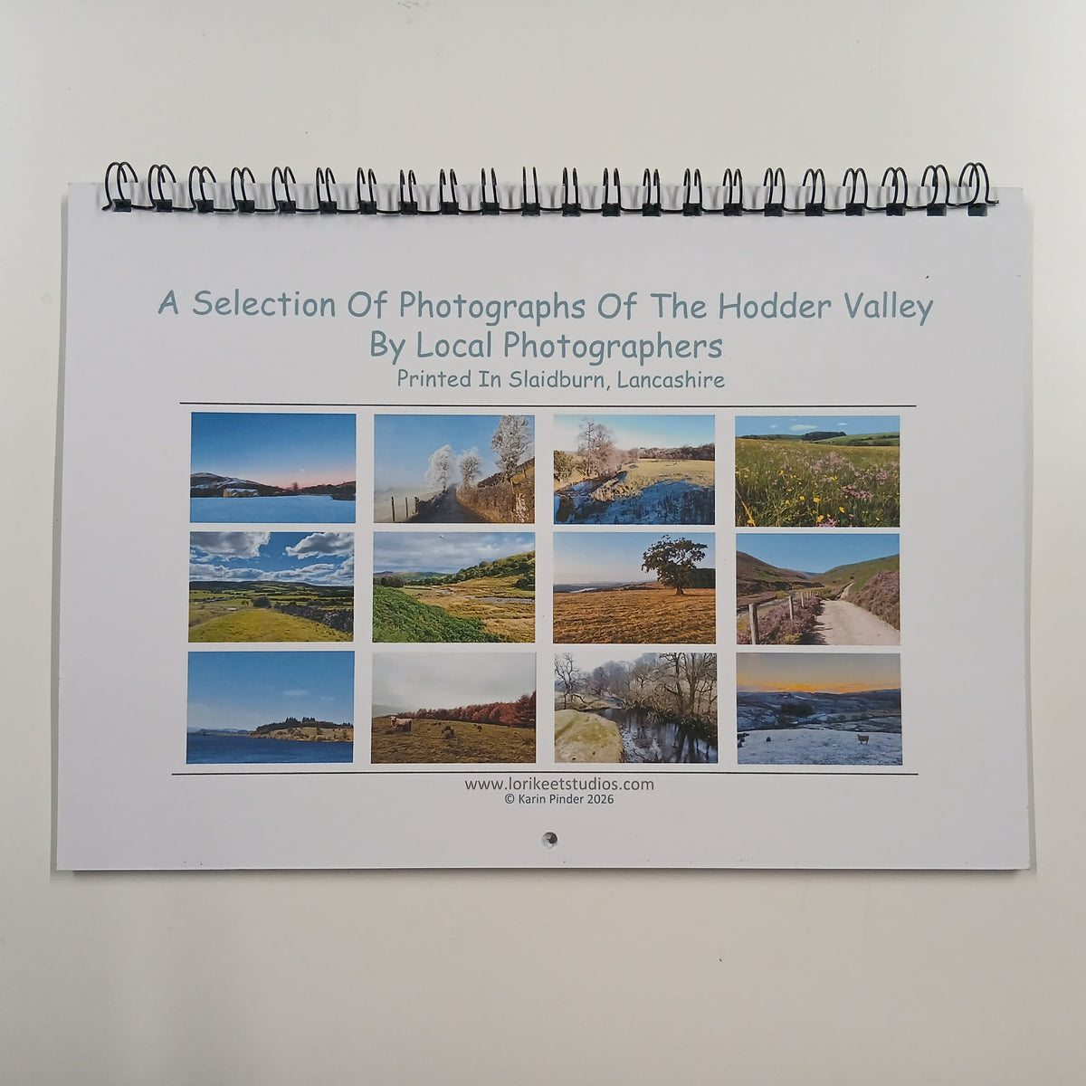 2027 Hodder Valley Photography Calendar