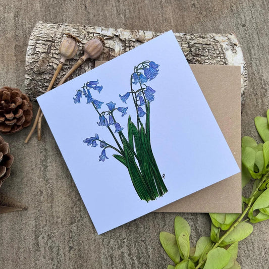 Bluebell Greeting Card - High Ginger