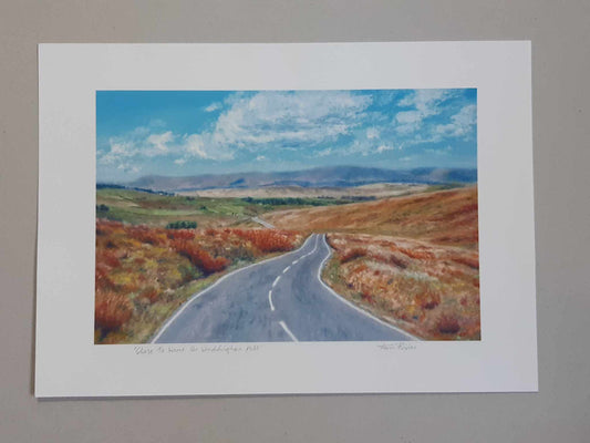 Close To Home On Waddington Fell, Lancashire Wall Art Print