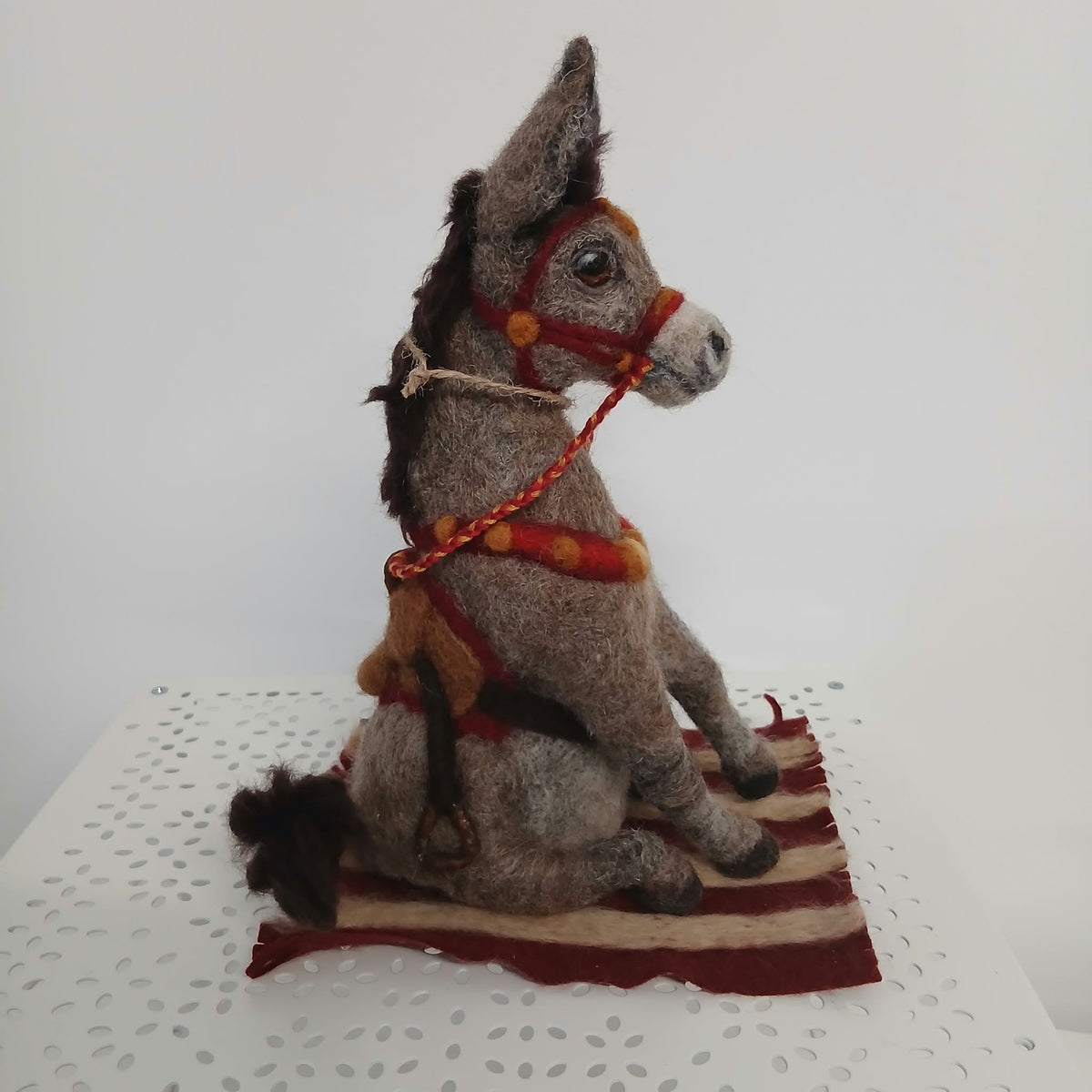 Donkey On Blanket - Needle Felt - Have You Any Wool