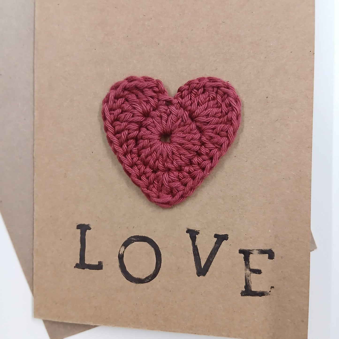 Love Crochet Greeting Card - HookWytch