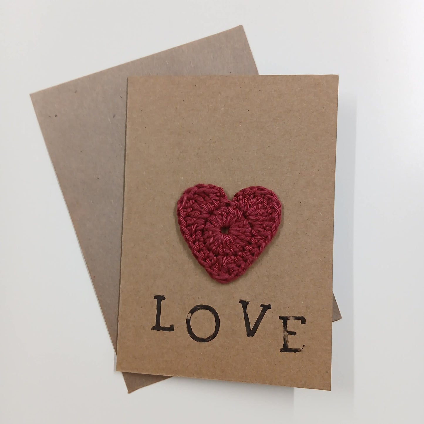 Love Crochet Greeting Card - HookWytch