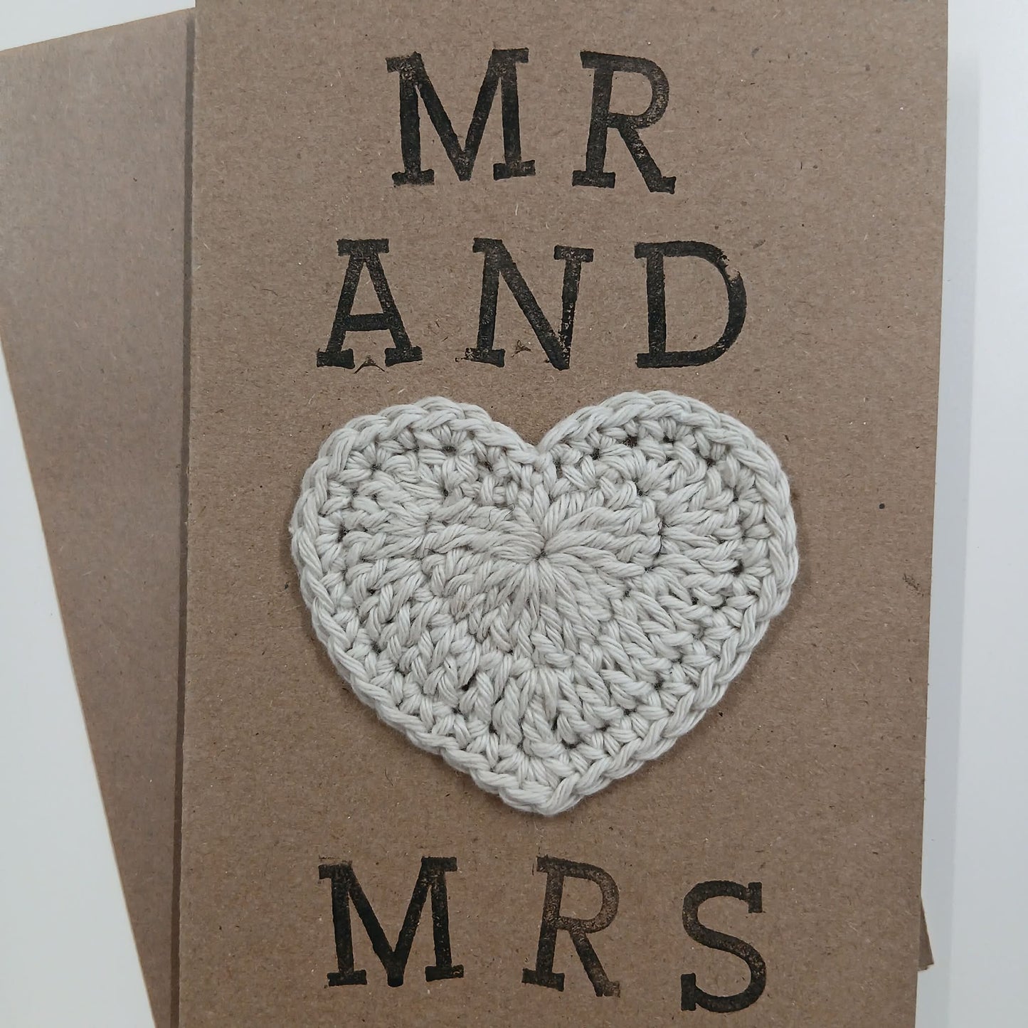 Mr And Mrs Crochet Greeting Card - HookWytch