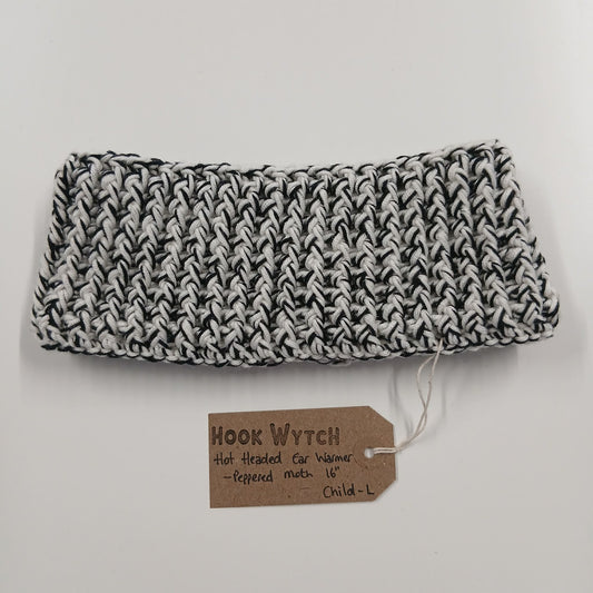 Hot Headed Ear Warmer - Peppered Moth - Child Large - HookWytch
