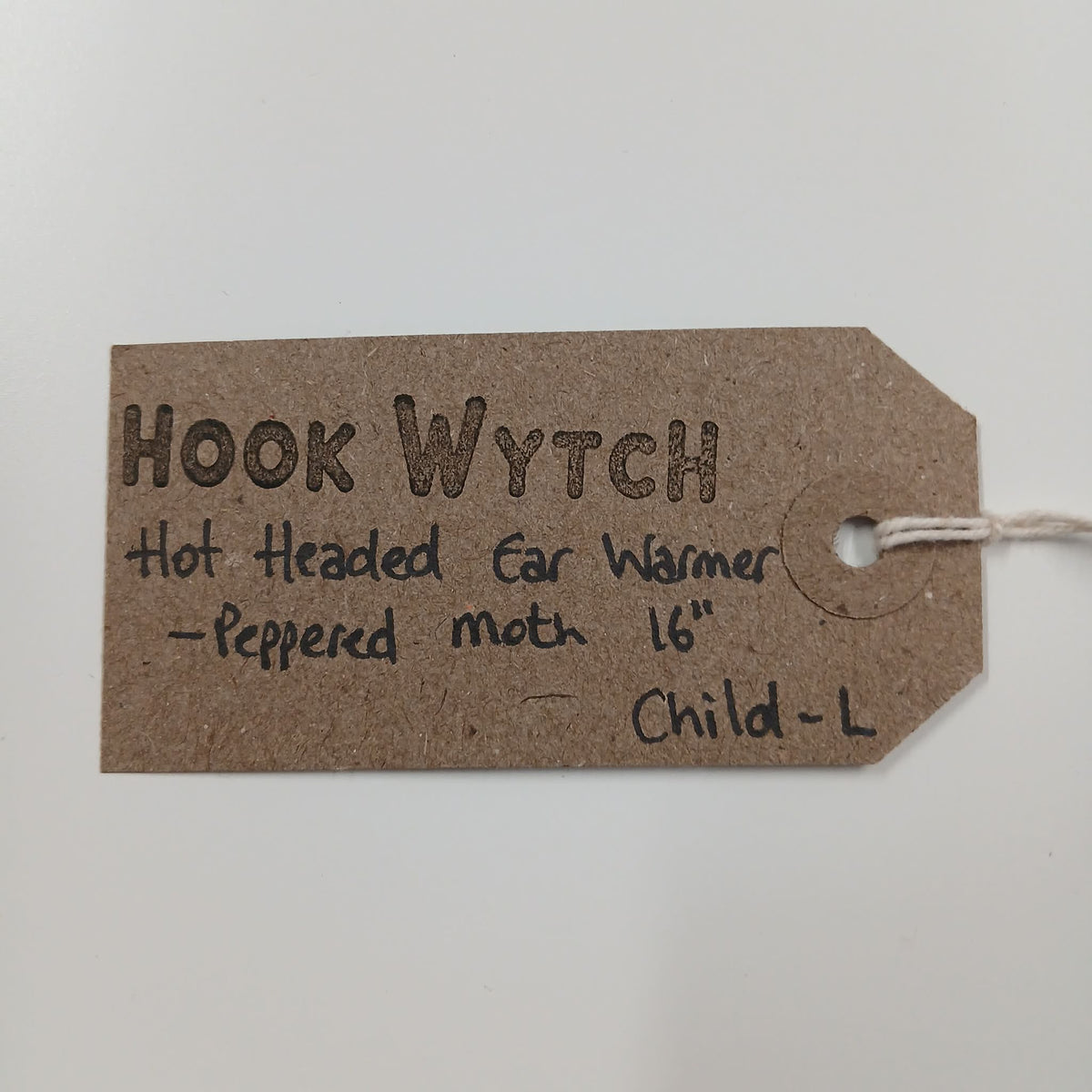 Hot Headed Ear Warmer - Peppered Moth - Child Large - HookWytch