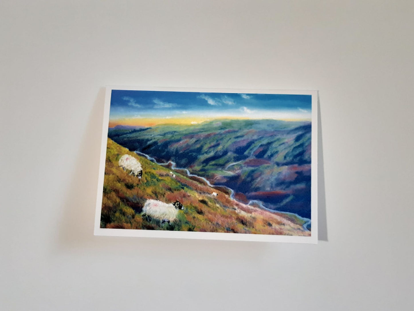The River Hodder Lancashire 5 x 7 Inch Greeting Card