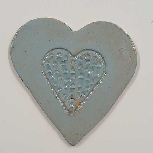 Ceramic Grater - Light Blue - Bowland Pottery